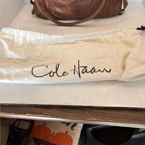 Cole Haan Cream Storage Bag